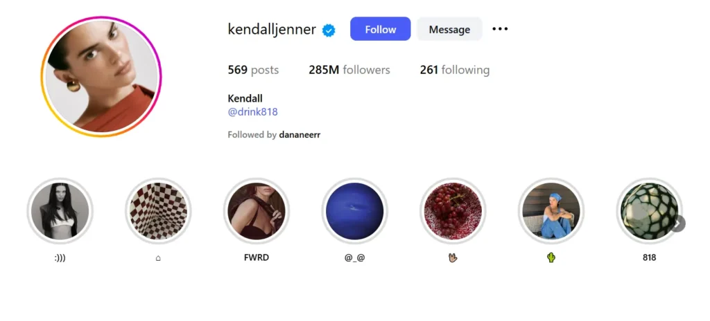 Kendall Jenner screenshot