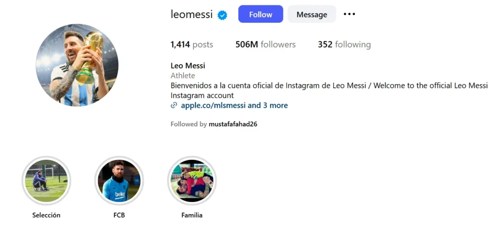 Lionel Messi screenshot