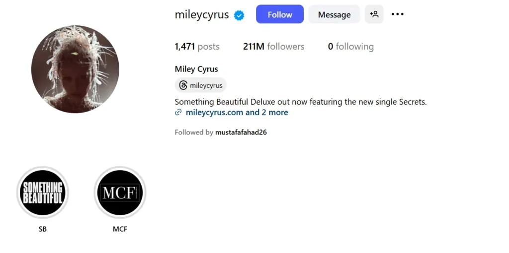 Miley Cyrus screenshot