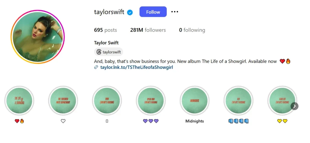 Taylor Swift screenshot