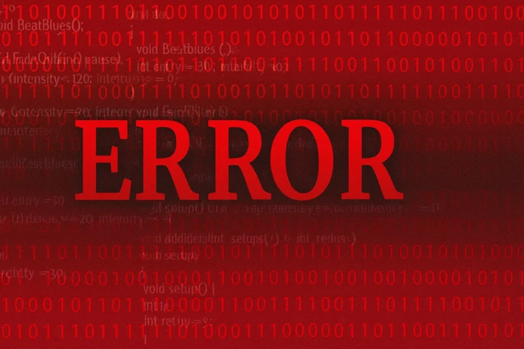Error message 
