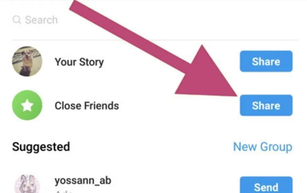 close friend share story